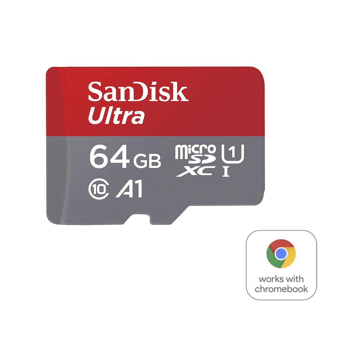SanDisk Ultra\u00AE microSDXC\u2122 UHS-I Card with Adapter - 64GB - Image1
